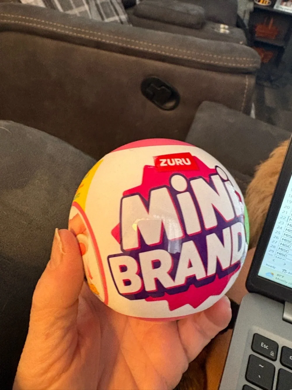 Mini verse surprise ball